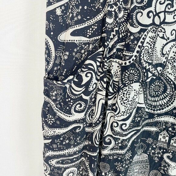 Anthro Moulinette Soeurs Swirling Villages dress - Picture 6 of 8